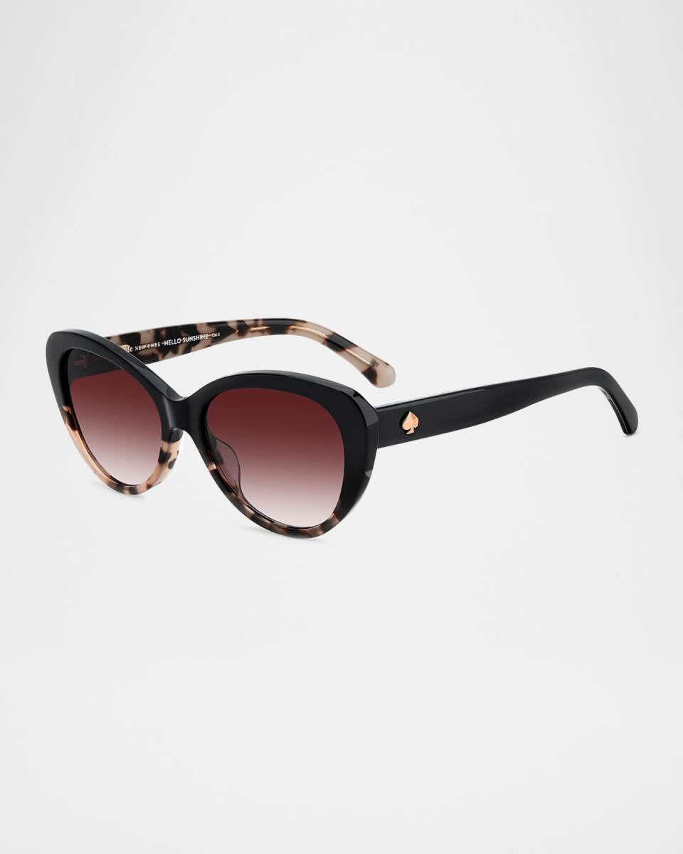 josi cat-eye acetate sunglasses